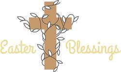 Easter Blessings Cross