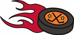 Flaming Puck