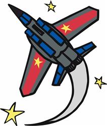 Flying Jet Plane