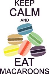 Keep Calm Eat Macaroons