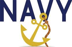 Navy Anchor