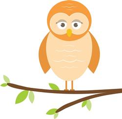 Perched Owl