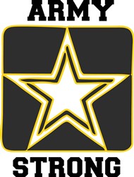 Army Strong print art print art at EmbroideryDesigns.com ...