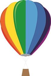 Rainbow Balloon