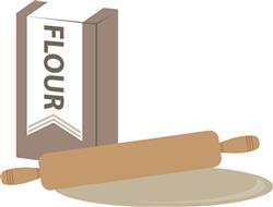 Rolling Pin & Flour