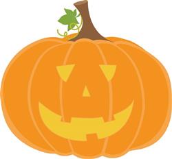 Smiling Jack O Lantern