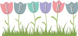 Spring Tulip Border