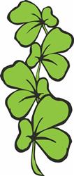 Vertical Clover Border