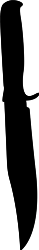Dagger Silhouette