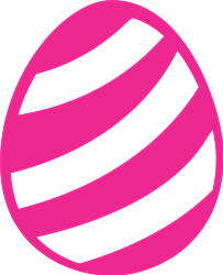 Easter Eggs Striped