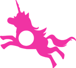 Prancing Unicorn Monogram