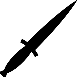 Silhouette Dagger