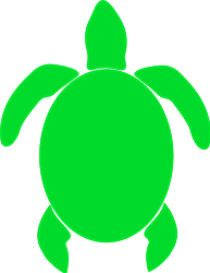 Silhouette Turtle