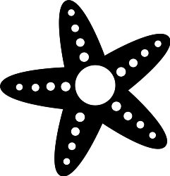 Starfish Monogram