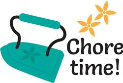Antique Iron Chore Time