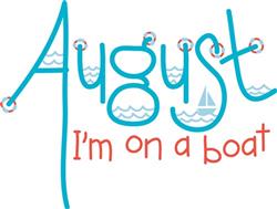 August On Boat
