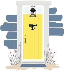 Beach House Front Door
