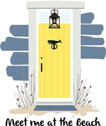 Beach House Front Door