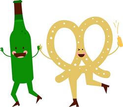 Beer and Pretzel