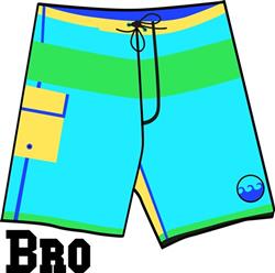 Bro Swim Trunks