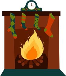 Christmas Fireplace