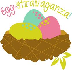 Easter Egg-stravaganza Nest