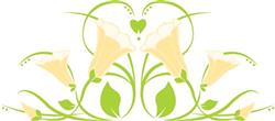 Easter Lily Border