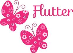 Floral Butterflies Flutter