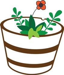 Flower In Barrel
