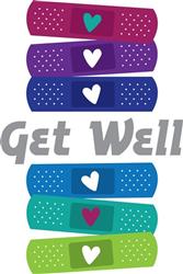 Get Well Bandaids