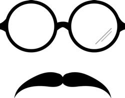 Glasses & Mustache
