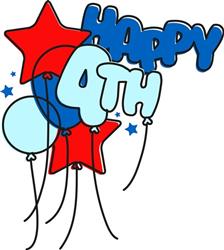Happy 4th Balloons