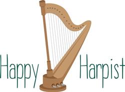 Happy Harpist