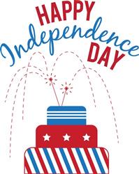 Happy Independence Day Cake