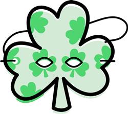 Irish clover mask