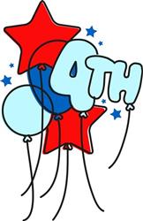 July 4th Balloons