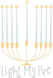Light My Fire Menorah