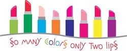 Lipstick Colors Border