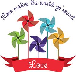 Love Pinwheel