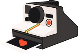 Love Polaroid Camera