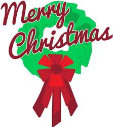 Merry Christmas Wreath