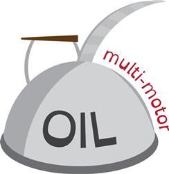 Motor Oil Can