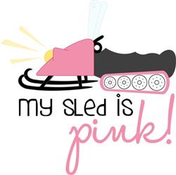My Sled Is Pink