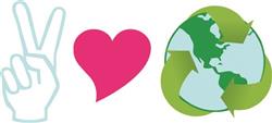 Peace Love Recycle