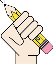 Pencil In Hand