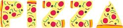 Pizza Lettering
