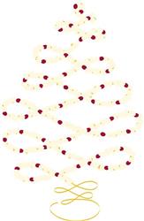 Popcorn and Cranberries Tree