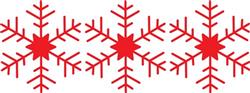 Red Snowflakes