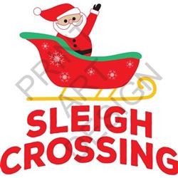 Santas Sleigh Crossing