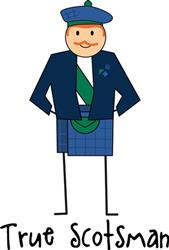 Scottish Stick Man